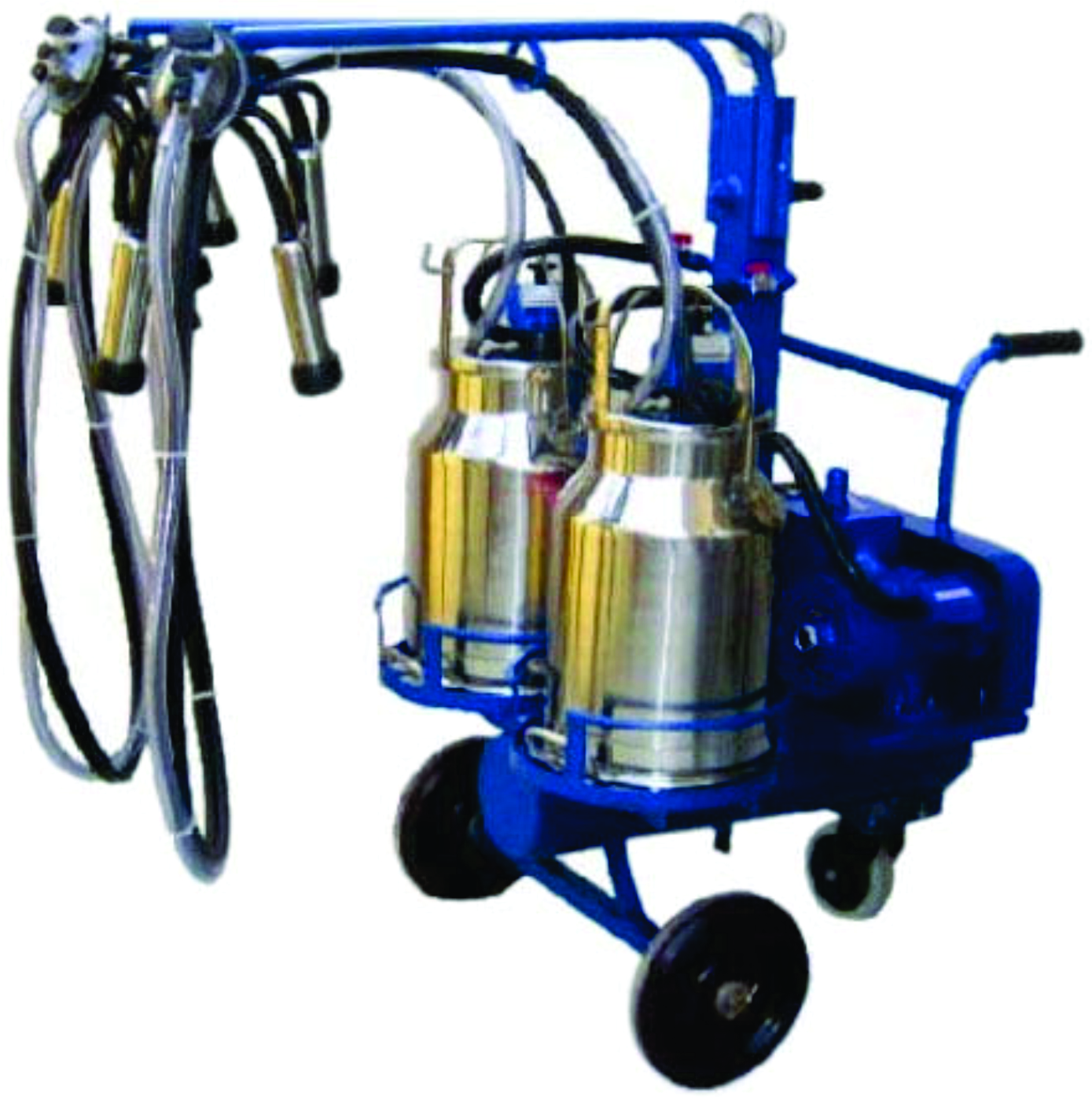 Electric Milking Machine Double Tank